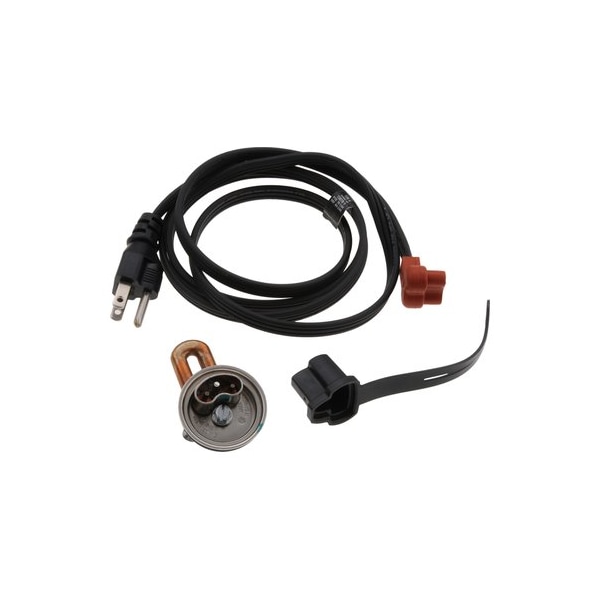 ENGINE HEATER  600W 120V, 158 PLUG GM, FORD, JEEP, CONTINENTAL